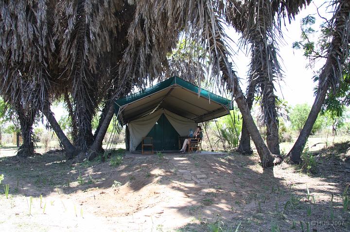 Tanzania_0649.JPG - Lake Manze Tented Camp - unser Zelt